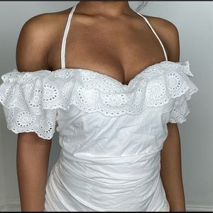 Sexy White Mini Dress 🤍❤️‍🔥